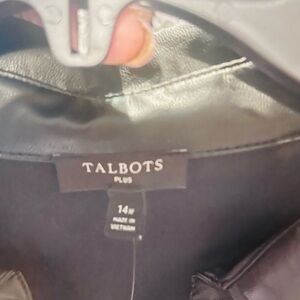 Talbots Black Plus Size Jacket